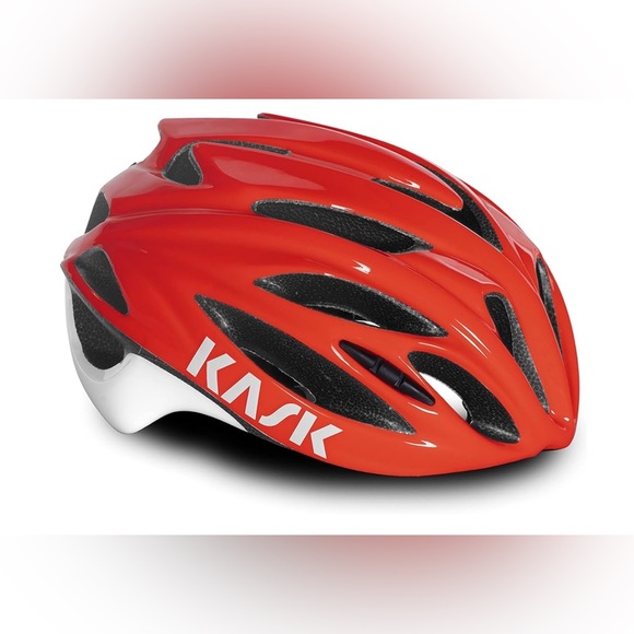 Red Cycling Helmet - Picture 1 of 2